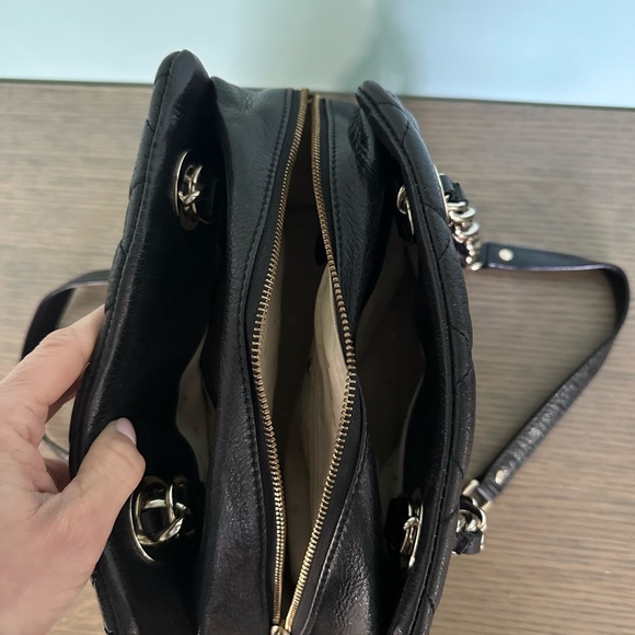 Kate Spade Black Quilted Leather Shoulder Bag - Picture 6 of 8